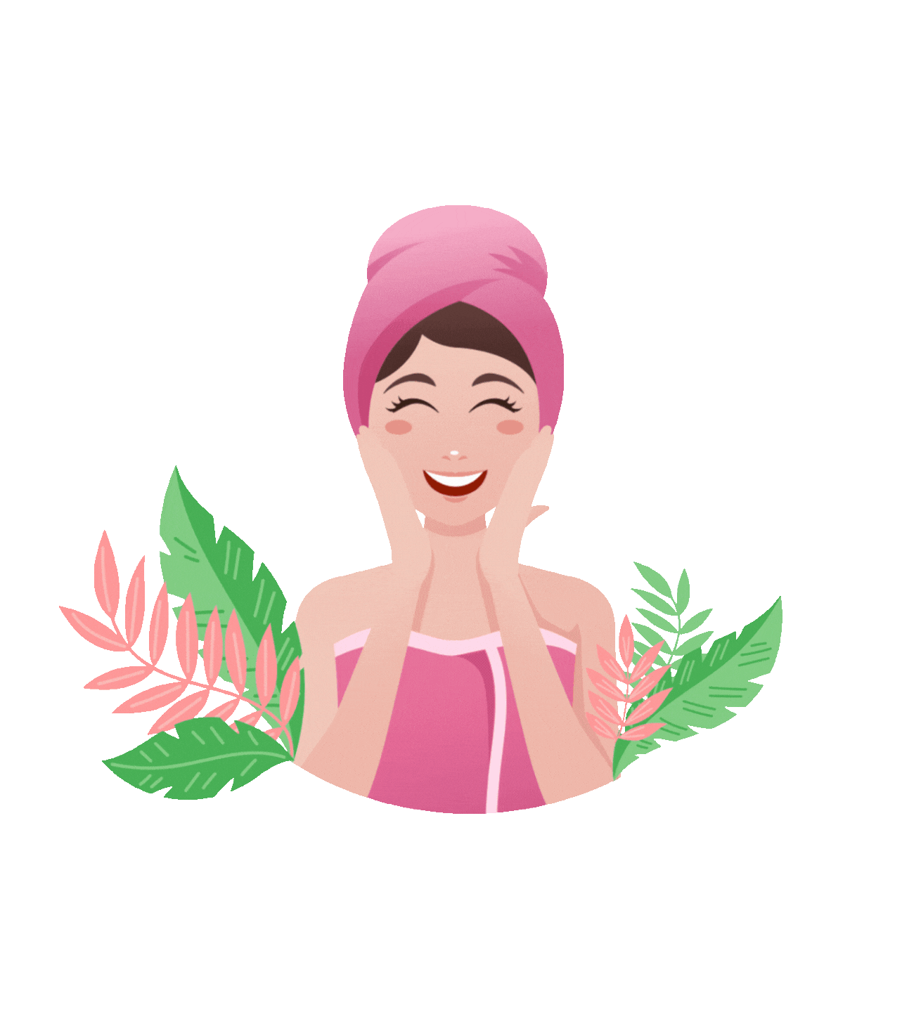 Beauty feedback & rebooking ivr gif