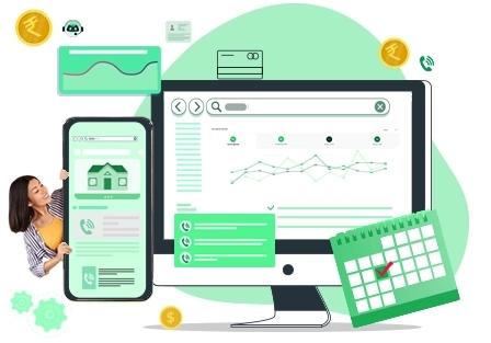 IVR Real Estate site visit Call